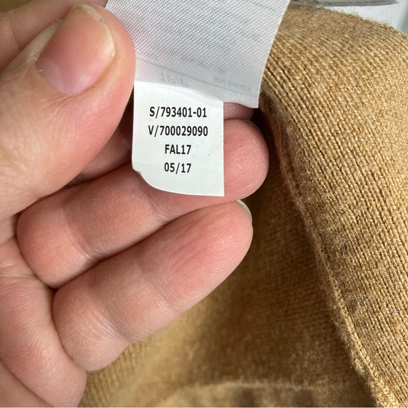 Banana‎ Republic factory sweater cape open front caramel color size XS/S - Picture 8 of 9